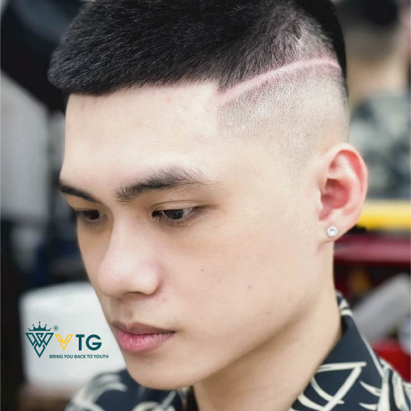 Tóc rễ tre nam kiểu Mohican