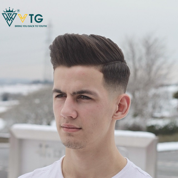 Tóc rễ tre nam kiểu Pompadour