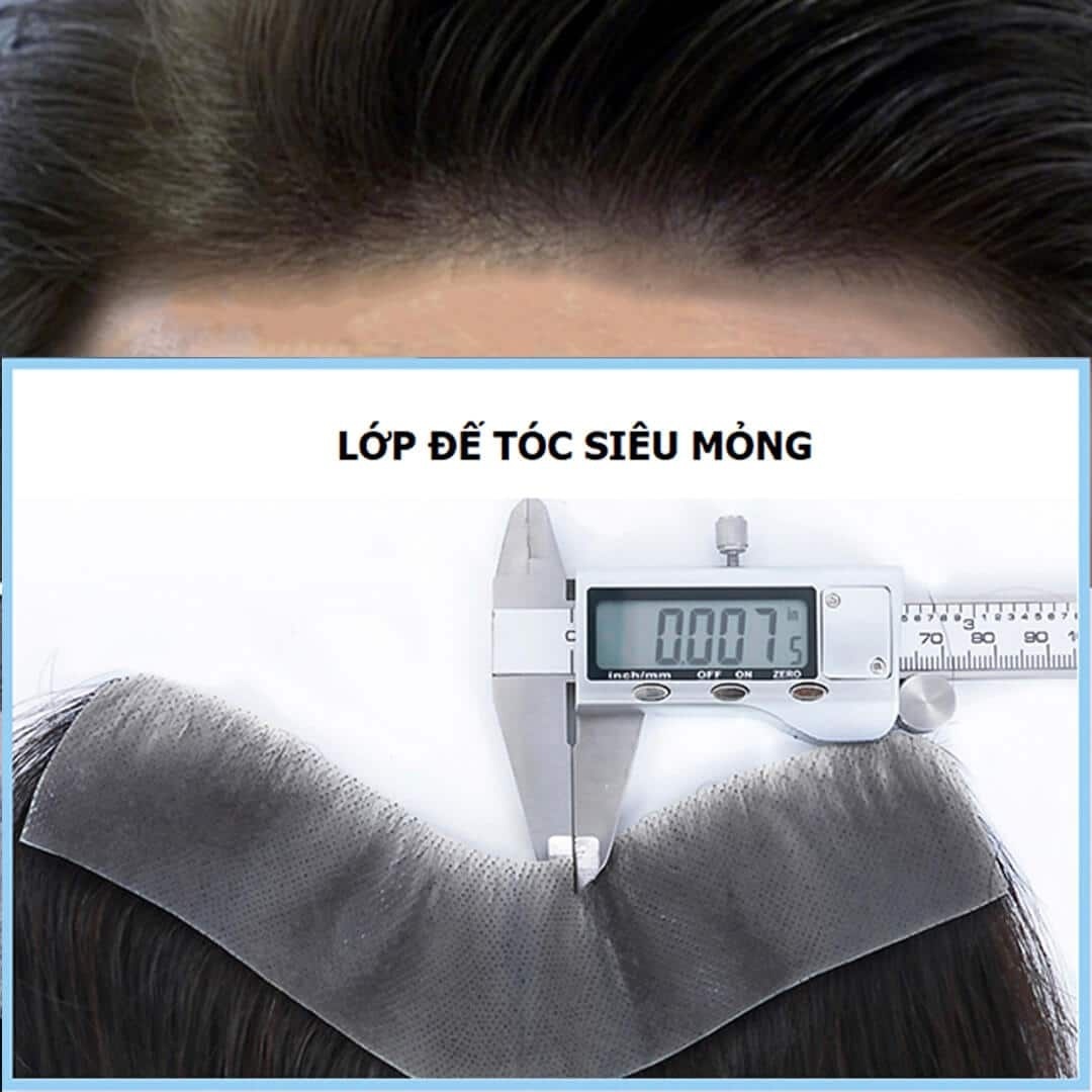 tóc mái chữ m