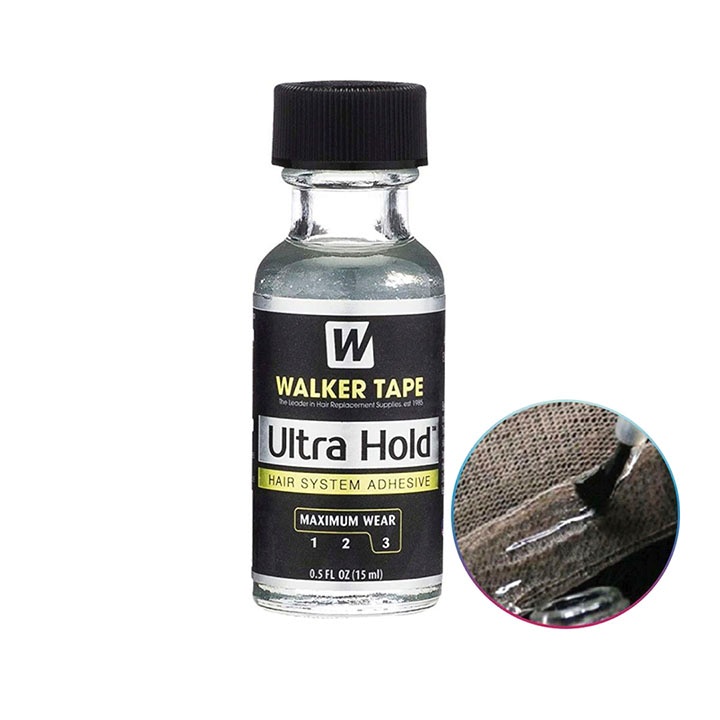 Keo dán tóc giả Ultra Hold giúp tóc giả bám chắc ngay cả trong điều kiện thời tiết nóng bức