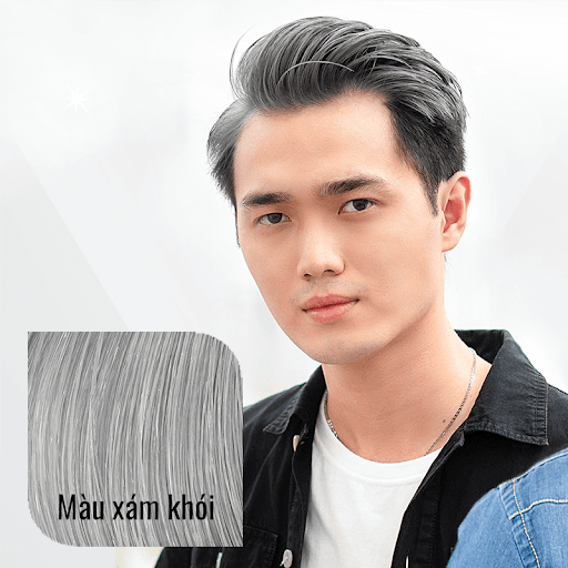 Màu tóc tẩy đẹp cho nam