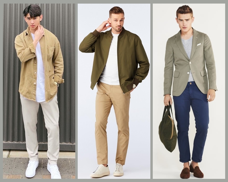 Phối đồ cho nam 1m8 với quần tây