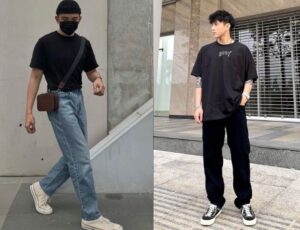Áo Thun Kết Hợp Quần Jeans