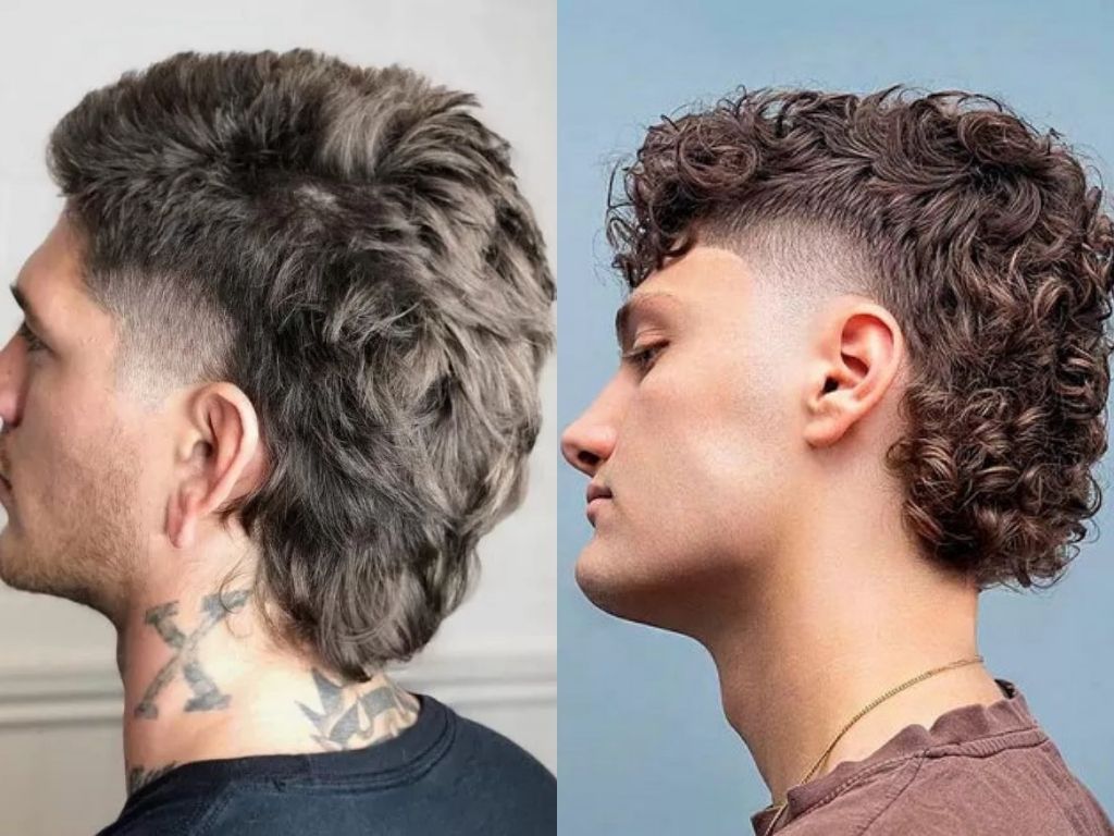 Mẫu tóc Mullet nam xoăn phá cách, mới mẻ cho các bạn nam (Nguồn: Internet)