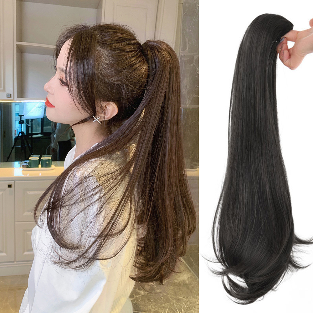 Tóc dài, cột cao kiểu đuôi ngựa mang đến vẻ ngoài trẻ trung, năng động (Nguồn: Sưu tầm)