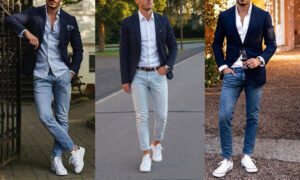 Phối đồ cho nam 1m8 với vest