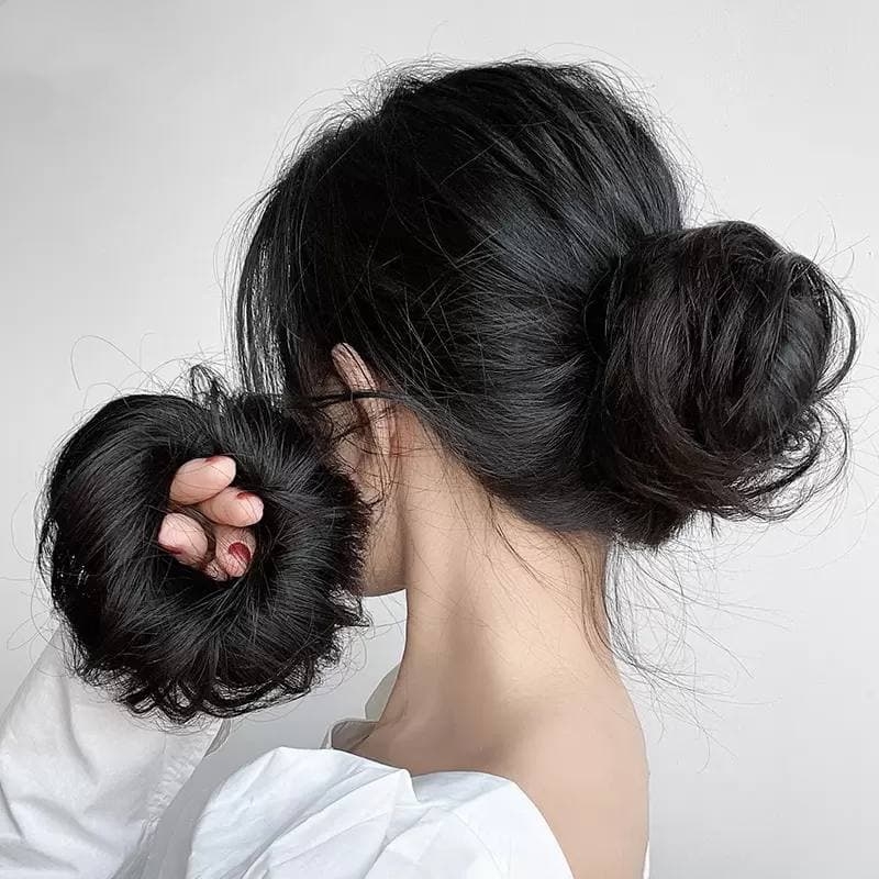 Búi tóc giả nữ