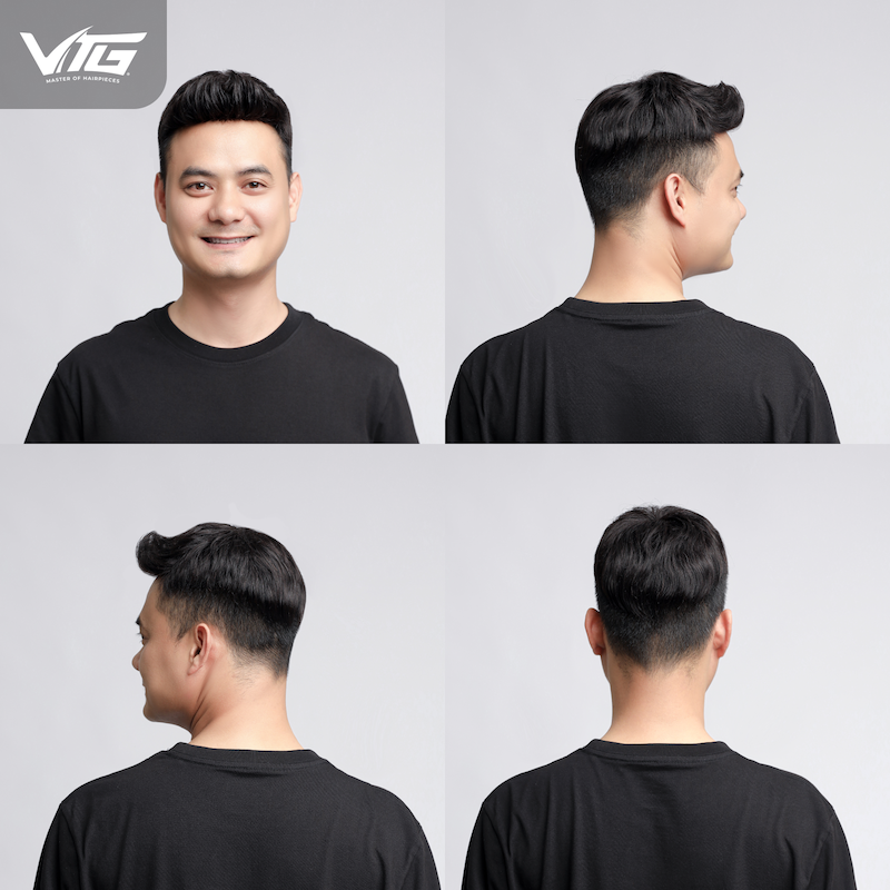 Short Quiff làm tôn lên các góc cạnh năng động trên khuôn mặt