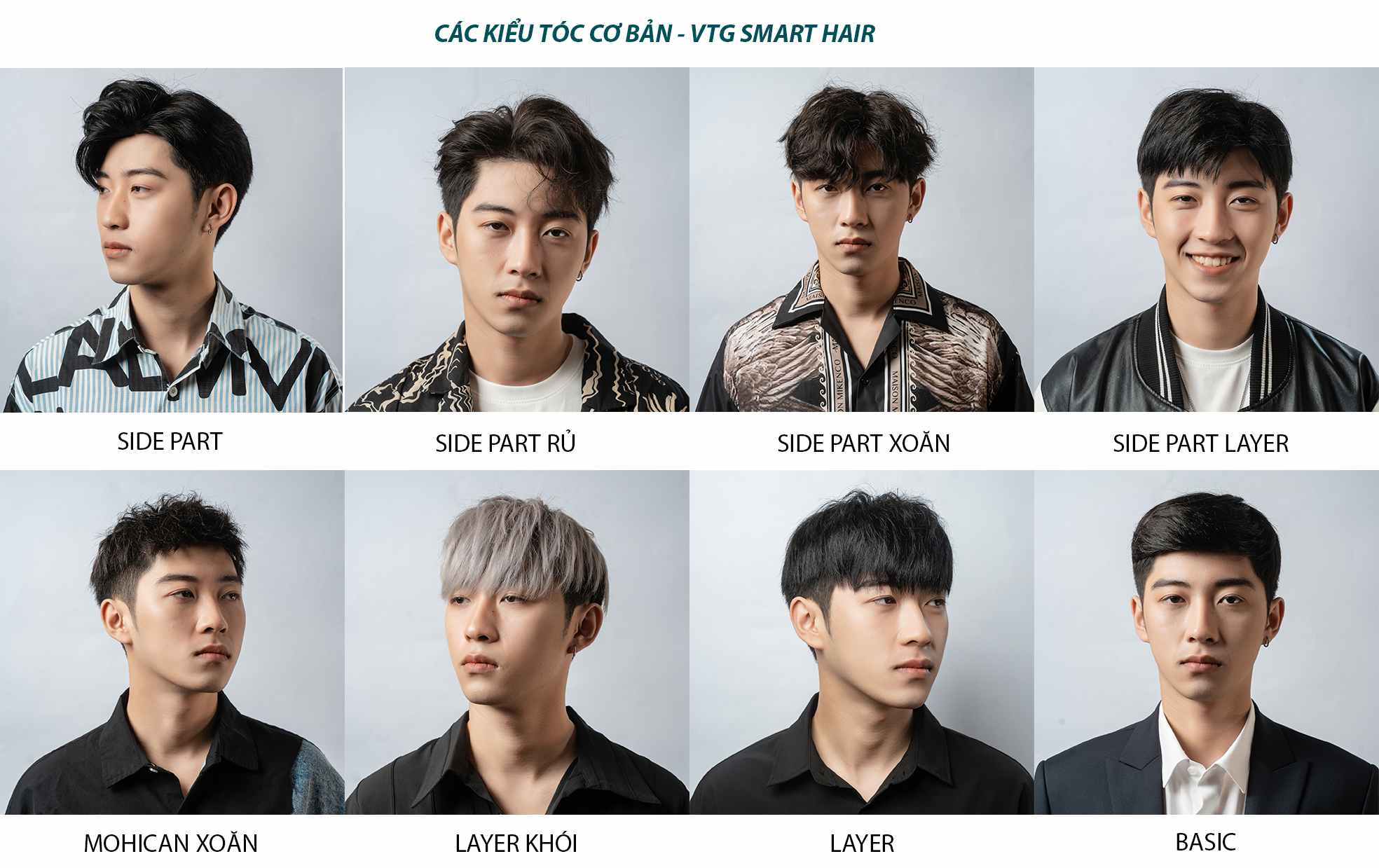 VTG Hair mang đến cho khách hàng nhiều lựa chọn tóc giả nam chất lượng